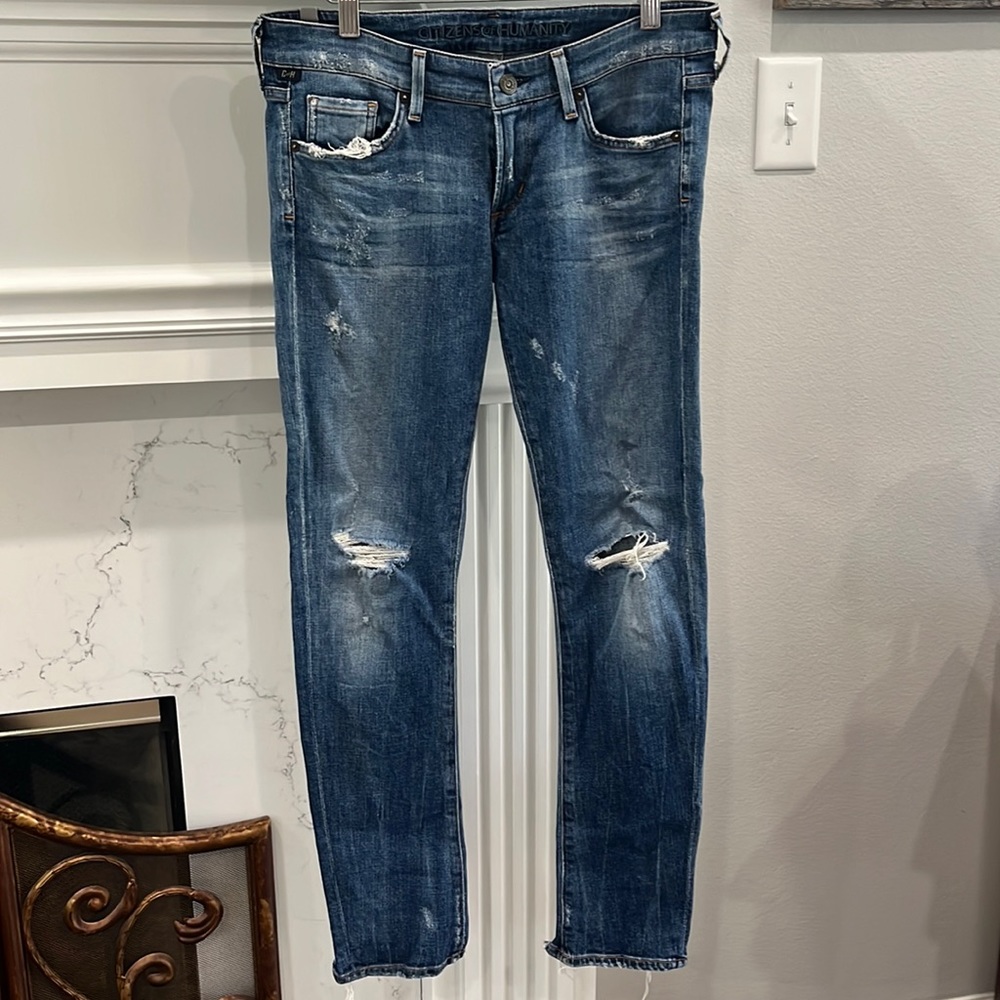 Citizens of Humanity 28 Racer Skinny jeans